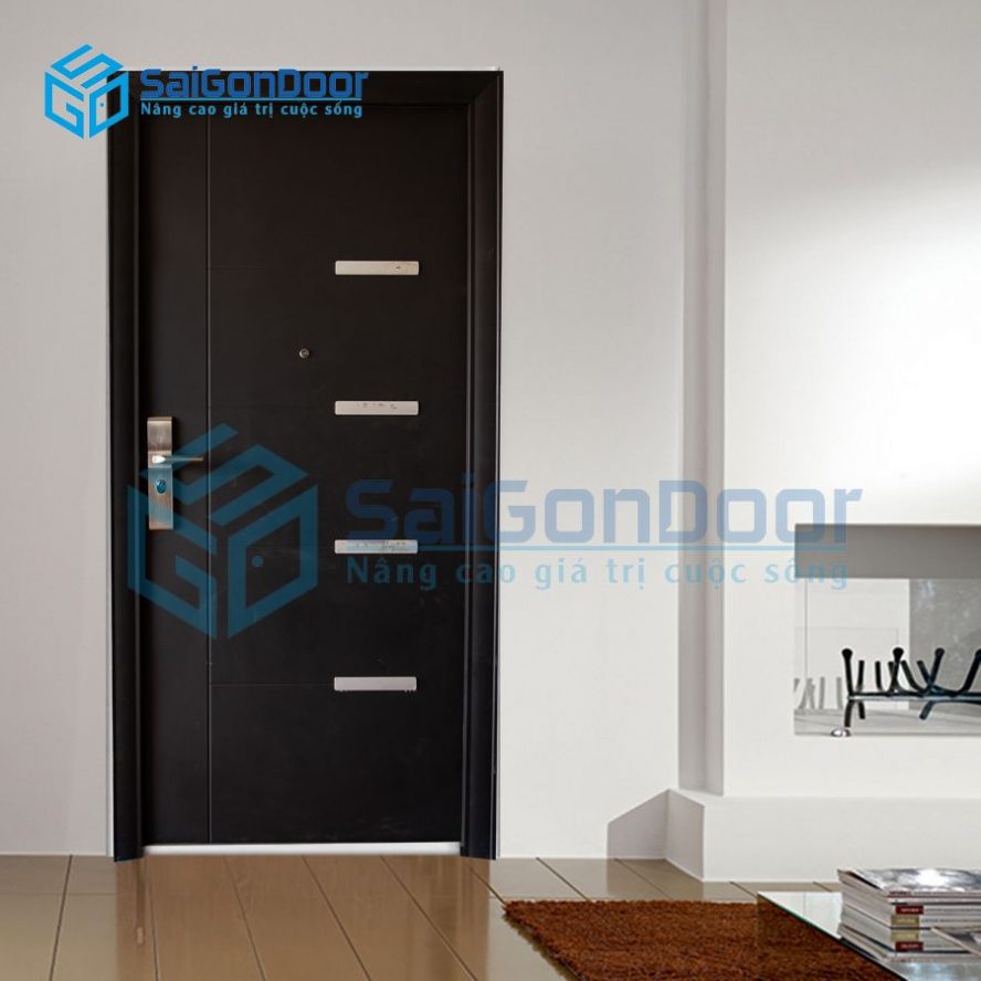 Lắp cửa thép chống cháy gia đình chị Mai tại Biên Hòa