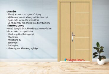 Thi Công báo giá cửa gỗ chống cháy Kon Tum