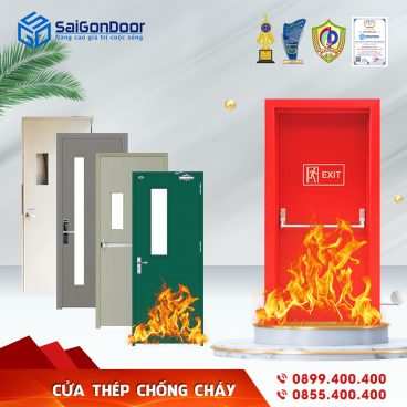 Cập nhật bảng giá cửa thép ngăn cháy mới nhất tại Đồng Tháp