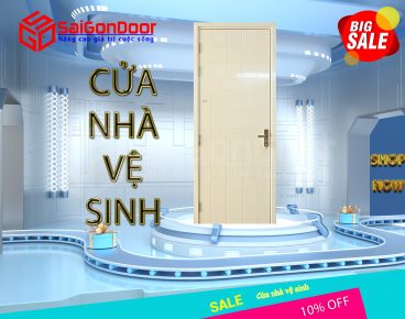 Cửa nhà vệ sinh SaiGonDoor