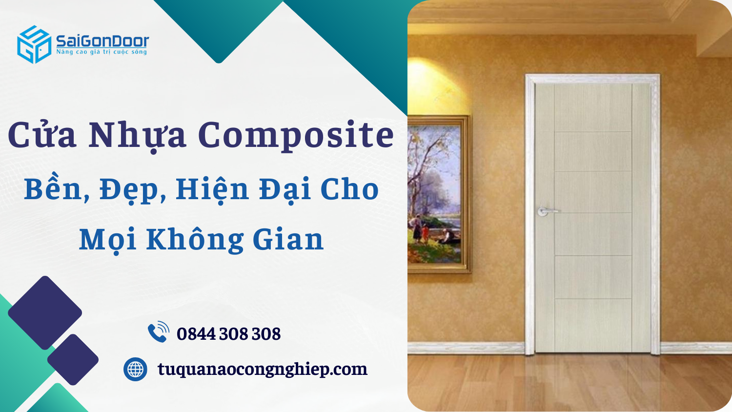Cửa Nhựa Composite: Bền, Đẹp, Hiện Đại – Lựa Chọn Hàng Đầu Cho Mọi Nhà
