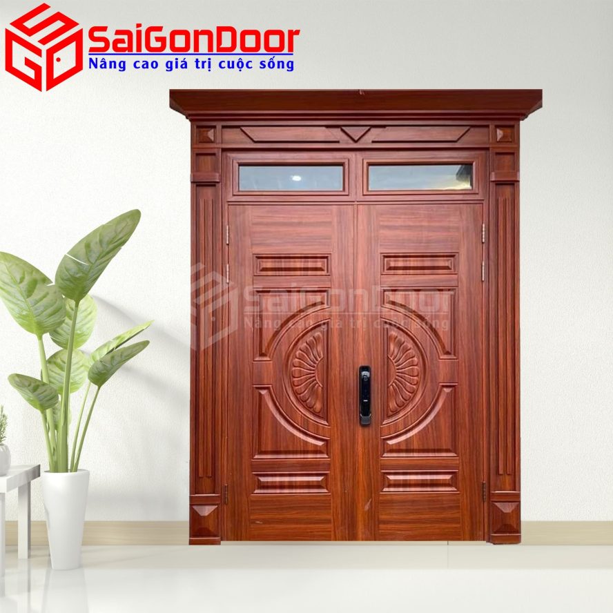 Cửa Thép Vân Gỗ Làm Cửa Chính – Sự Lựa Chọn Hoàn Hảo Cho Ngôi Nhà Hiện Đại